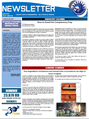 NEWSLETTER APRIL 2016